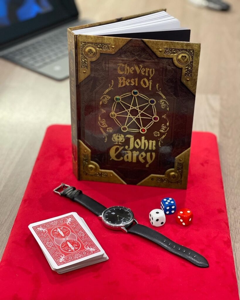 John Carey Magician Card Magic Close up
